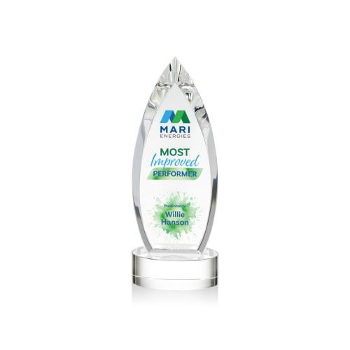 Recognition Awards - Crystal Awards - Fortier VividPrint™ Award - Clear