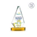 Windsor VividPrint&trade; Award on Alberton Base - Amber