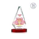 Windsor VividPrint&trade; Award on Alberton Base - Red
