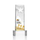 Stapleton Star VividPrint&trade; Award on Base - Clear