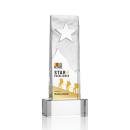 Stapleton Star VividPrint&trade; Award on Base - Clear