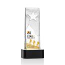 Stapleton Star VividPrint&trade; Award on Base - Black