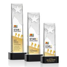 Stapleton Star VividPrint Award on Base - Black - Recognition Awards