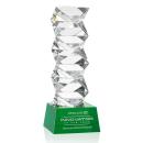 Callucci Award on Robson Base - Green