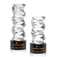 Callucci VividPrint Award on Marvel Base - Black - Black Crystal Awards