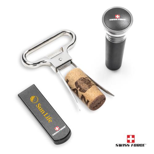 Corporate Gifts - Barware - Wine & Champagne - Wine Accessories - Swiss Force&reg; Alsace Wine Accessory Set
