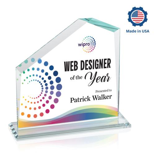 Recognition Awards - Crystal Awards - Fairmont VividPrint™ Award