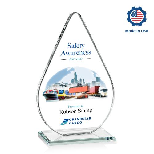 Recognition Awards - Crystal Awards - Glenhazel VividPrint&trade; Award