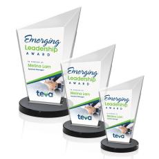 Wiltshire VividPrint Award - Black - Black Crystal Awards