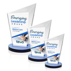 Wiltshire VividPrint Award - Blue - Glass Awards