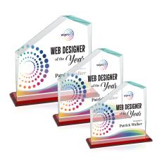 Fairmont VividPrint Award - Red - Recognition Awards