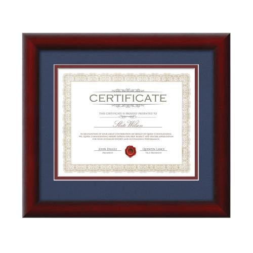 Plaque Awards - Certificate Frames - Wellesley   