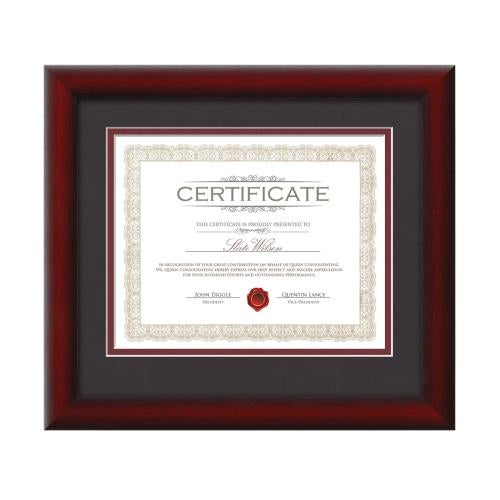 Plaque Awards - Certificate Frames - Wellesley   