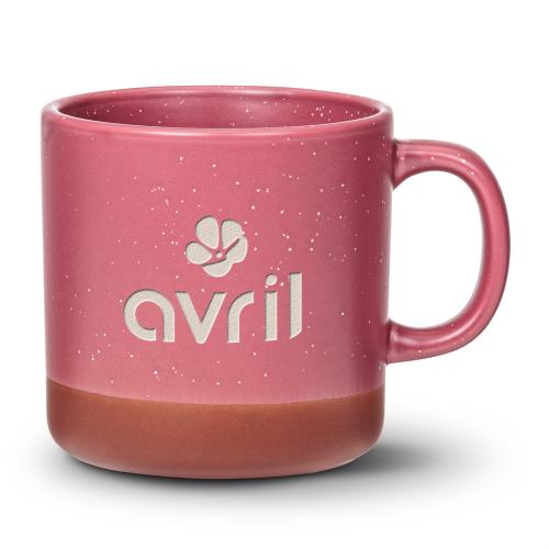 Corporate Gifts - Coffee Mugs - Cyrene Mug - 14oz - Deep Etch