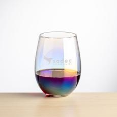 Miami Stemless Wine - Deep Etch