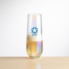 Miami Stemless Flute - Imprinted
