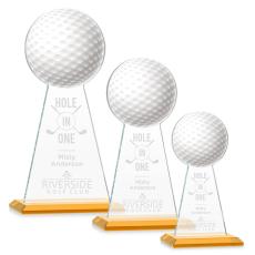 Edenwood Golf Award - Amber - Glass Awards
