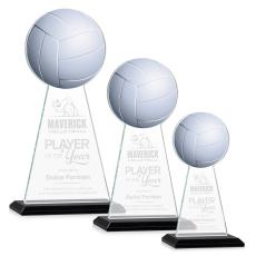Edenwood Volleyball Award - Black - Sport Awards