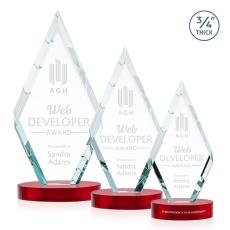 Richmond Award on Alberton Base - Red - Diamond Awards