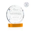 Gibralter Award on Alberton Base - Amber