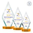 Richmond VividPrint&trade; Award on Alberton Base - Amber