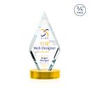 Richmond VividPrint&trade; Award on Alberton Base - Gold