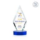 Richmond VividPrint&trade; Award on Alberton Base - Blue