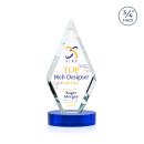 Richmond VividPrint&trade; Award on Alberton Base - Blue