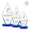 Richmond VividPrint&trade; Award on Alberton Base - Blue