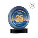 Gibralter Vividprint&trade; Award on Alberton Base - Black