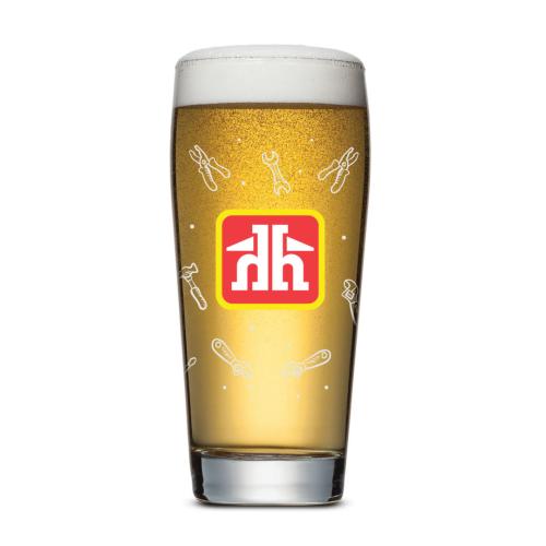 Corporate Gifts - Barware - Beer Steins and Pilsners - Wilmington Beer Glass - VividPrint™