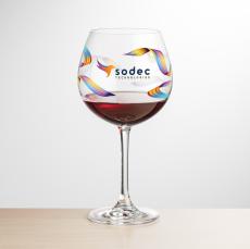 Burlington Burgundy Wine - VividPrint - Wine Glasses