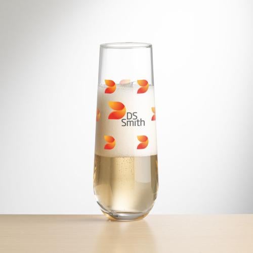 Corporate Gifts - Barware - Wine & Champagne - Champagne Flutes - Redmond Stemless Flutes - VividPrint™
