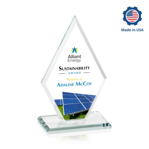 Recognition Awards - Crystal Awards - Tuscany VividPrint&trade; Award