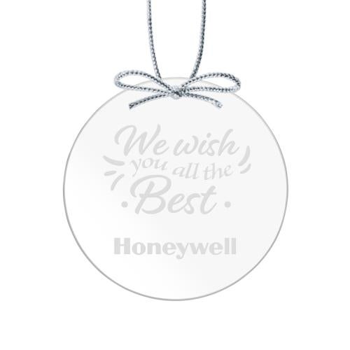 Corporate Gifts - Ornaments - Starfire Ornament - Circle
