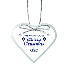  Jade Ornament - Heart Imprinted - Ornaments