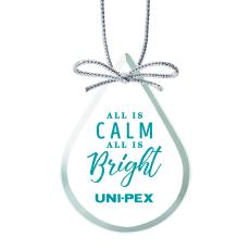 Jade Ornament - Teardrop Imprinted - Ornaments