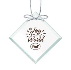 Jade Ornament - Square Imprinted - Ornaments