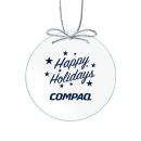 Jade Ornament - Circle Imprinted