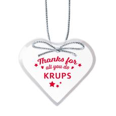 Starfire Ornament - Heart Imprinted - Ornaments