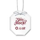 Starfire Ornament - Long Octagon Imprinted