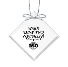 Starfire Ornament - Square Imprinted - Ornaments