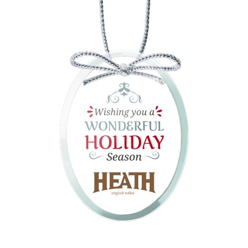 Corporate Gifts - Ornaments - Jade Ornament  - Oval VividPrint&trade;