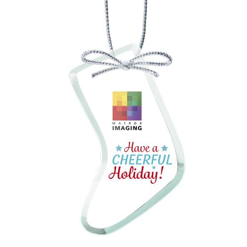 Corporate Gifts - Ornaments - Jade Ornament - Stocking VividPrint&trade;