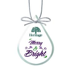 Jade Ornament - Teardrop VividPrint - Ornaments