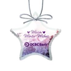 Jade Ornament  - Star VividPrint - Ornaments