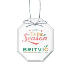 Starfire Ornament - Long Octagon VividPrint - Ornaments