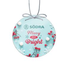 Starfire Ornament - Circle VividPrint - Ornaments