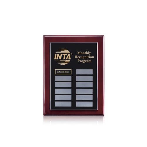 Recognition Awards - Shop by Recipient - Employee of the Month - Noranda Perpetual Plaque