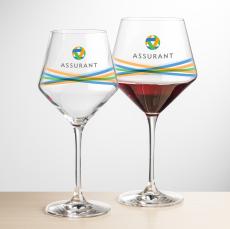 Tucson Burgundy Wine - VividPrint - Wine Glasses
